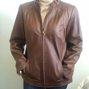 Bradley by Bradley Bayou Lamb Leather Jacket